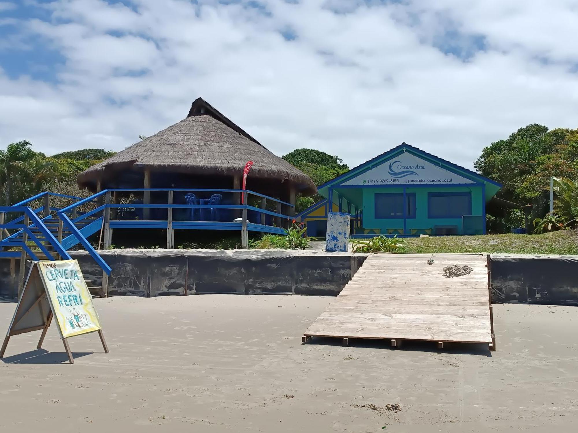 Pousada Oceano Azul, Beira Mar Ilha do Mel Eksteriør bilde